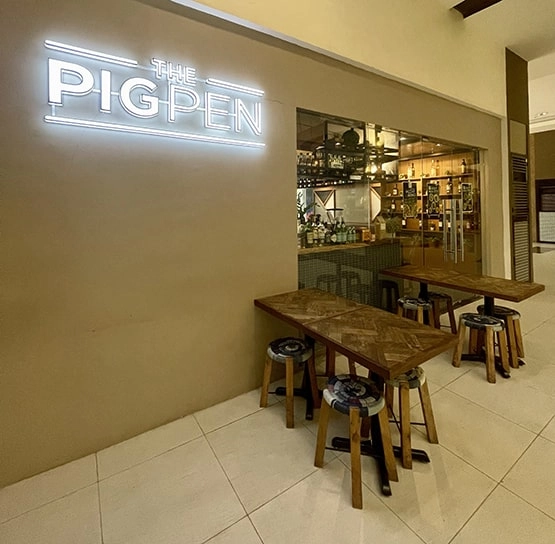 The PigPen Alabang - entrance