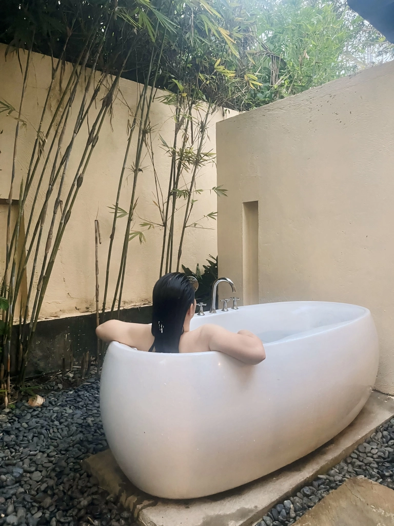 The farm at san benito - bath tub