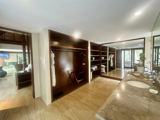 The farm at san benito - garden glass villa - bed