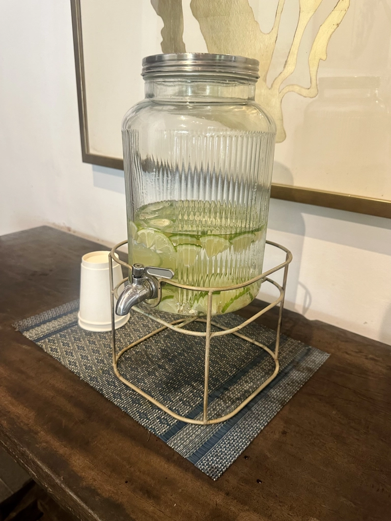 The farm at san benito - lime water