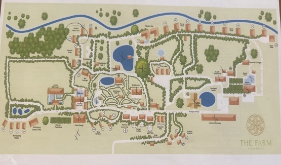 The farm at san benito - map