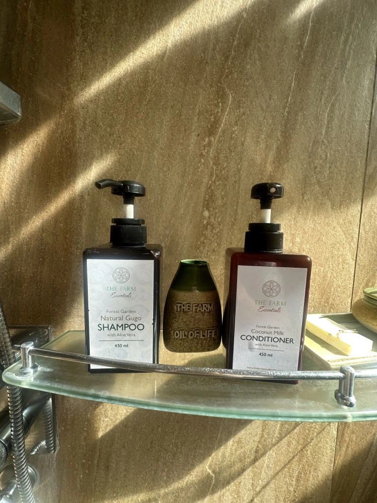 The farm at san benito - organic hair oil shampoo and conditioner