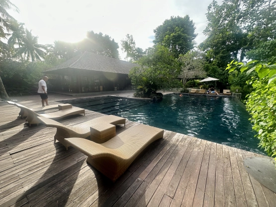 The farm at san benito - infinity pool