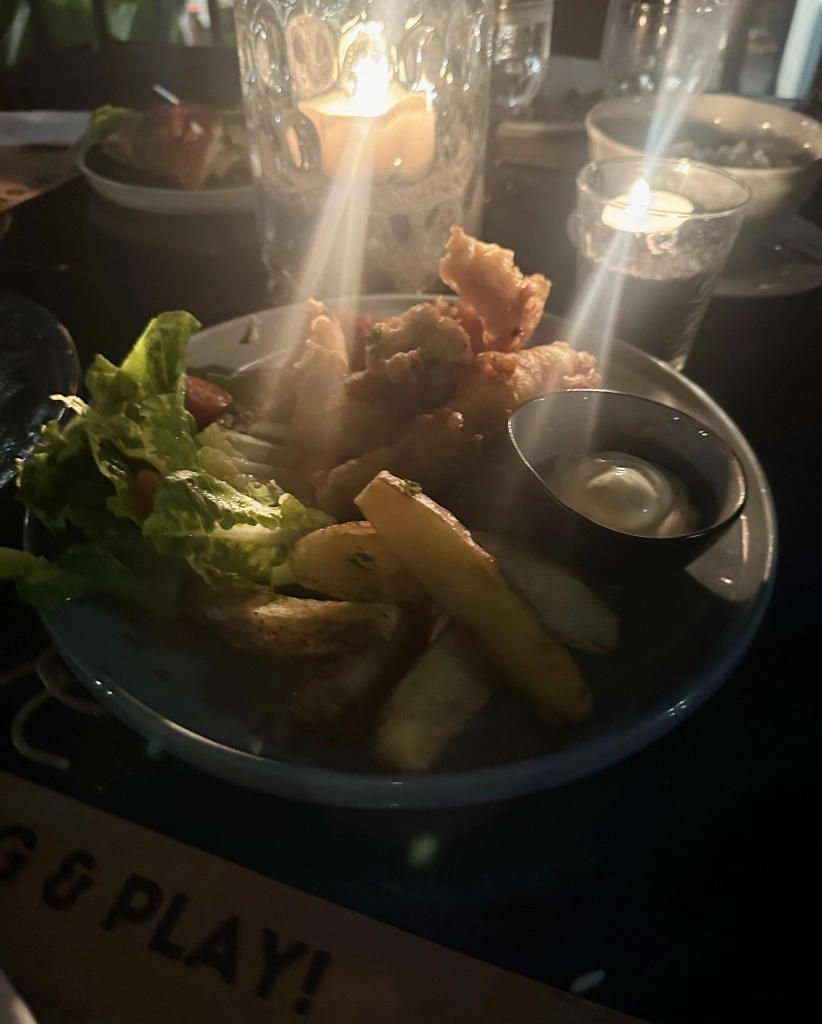 The Upperdeck Restaurant - Beer battered fish