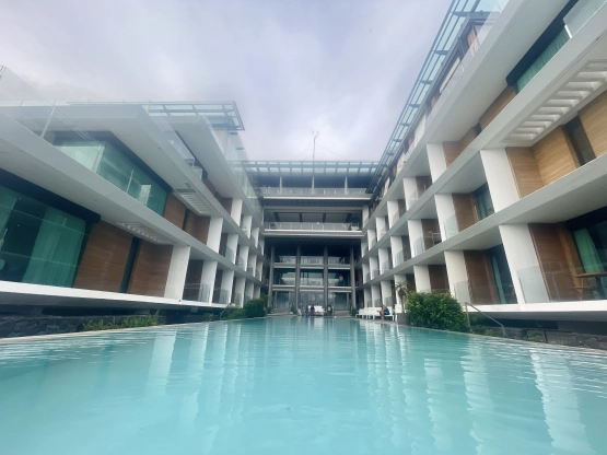 Escala Tagaytay - rooms view from infinity pool